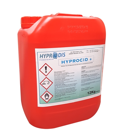 Puroxy, désinfectant pour les surfaces à base de peroxyde d’hydrogène.  Disponible en format de 1 litre muni d’un vaporisateur