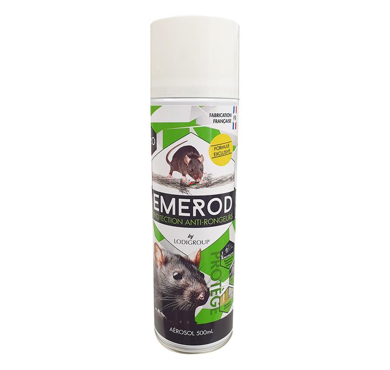 EMEROD, spray répulsif souris & rat 500ml