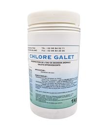 Chlore Galet 1 kg  50 comprimés