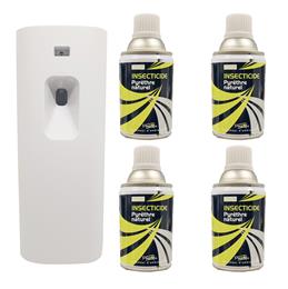 Diffuseur automatique Ideal Spray pour cartouche 250ml / 150ml coloris bleu