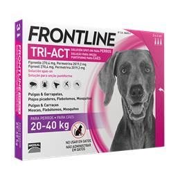 Frontline TRI ACT chien L (20 à 40 kg) 3 pipettes