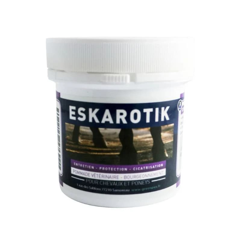ESKAROTIK Pommade 130 ml soin pour l’entretien de la sole et de la fourchette des sabots du cheval