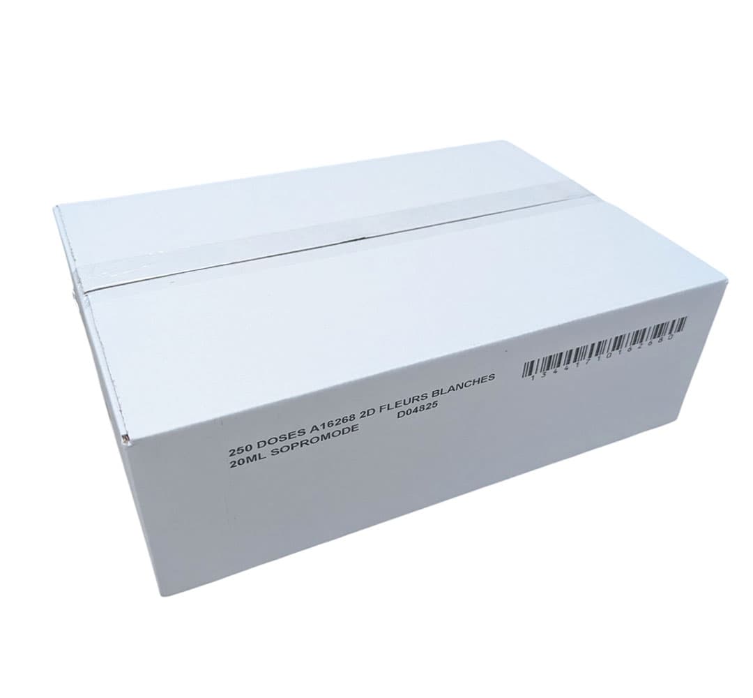 Dosettes 2D Sopromode FLEURS BLANCHES 20ml x 250