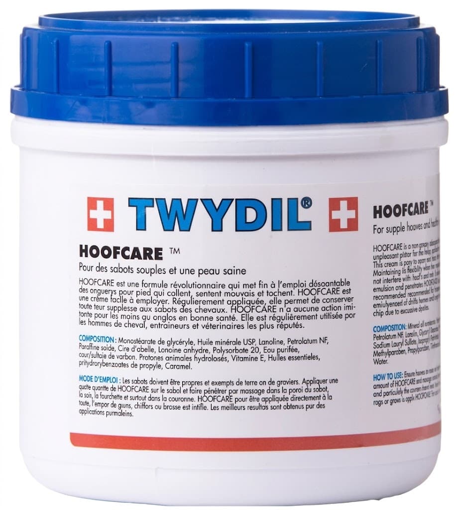 TWYDIL HOOFCARE 500 g crème de soin pour sabots secs fissurés et craquelés du cheval