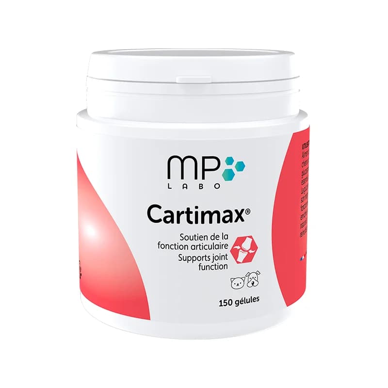 Cartimax MP Labo – complément articulaire pour chien et chat 150 gélules
