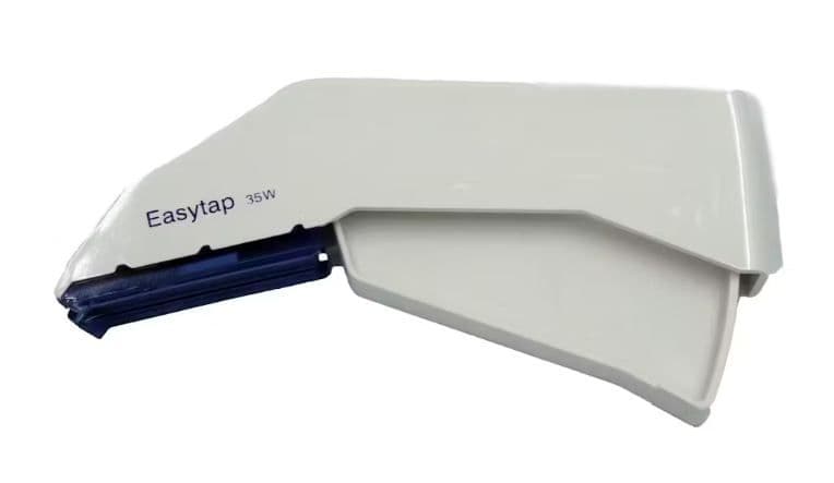Agrafeuse cutanée chirurgicale stérile jetable Easytap SM-35W Skin Stapler à 35 agrafes larges.