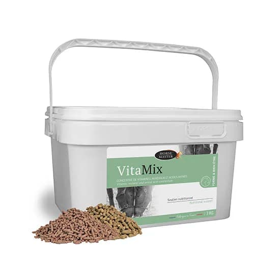 VitaMix Horse Master 3 kg complément vitamines minéraux oligo-éléments et acides aminés pour cheval