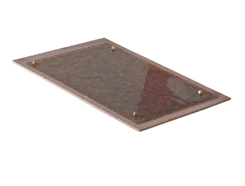 Plaque de glu Glurabois 280x190mm support rigide avec plots piège rat souris.