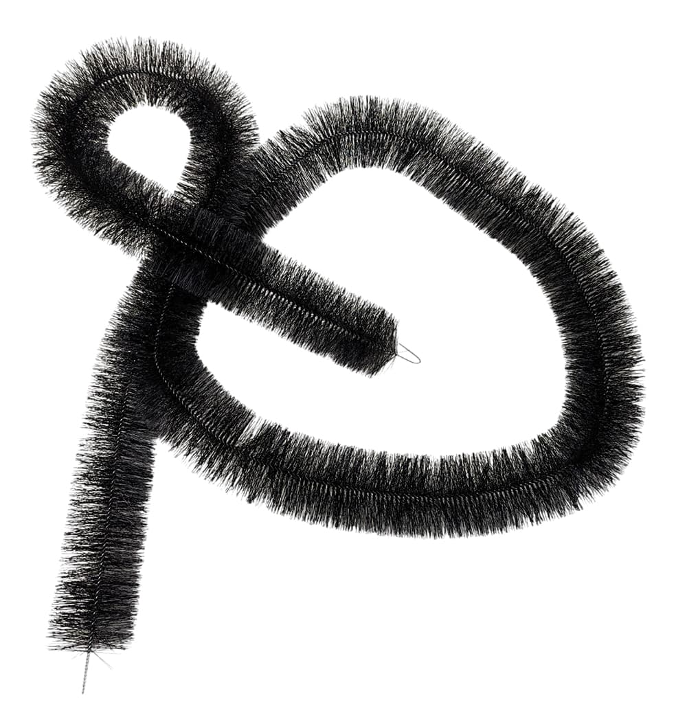 Brosse anti-rongeurs SX Brush en acier inoxydable et polypropylène, barrière physique contre rats et souris, protection câbles et bâtiments.