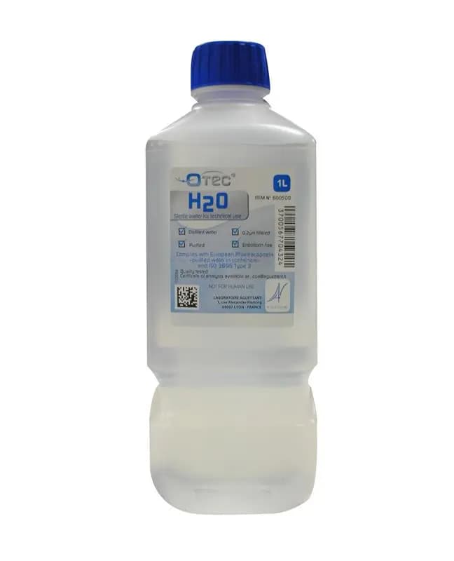 Eau stérile OTEC irrigation 10x1L – solution stérile pour lavage, rinçage et soins médicaux et vétérinaires