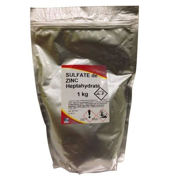 Sulfate de zinc 1 kg