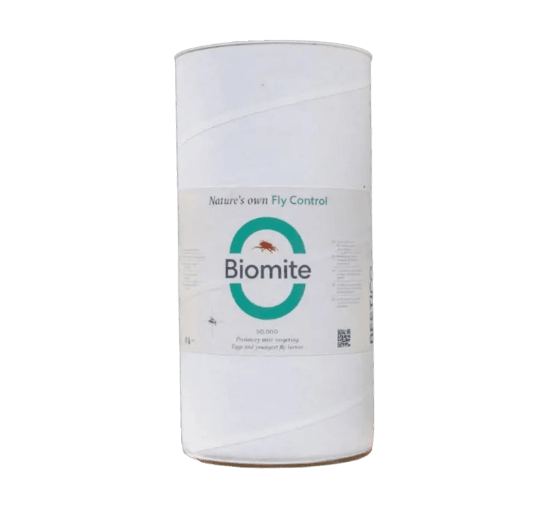 Tube Biomite Bestico 50000 acariens prédateurs anti-oeufs stomoxes prévention dermatose nodulaire contagieuse