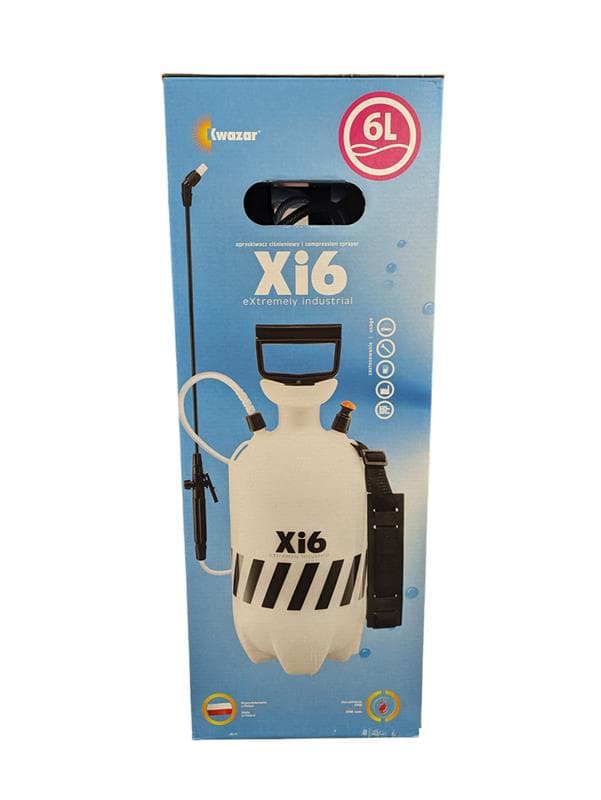 Pulvérisateur professionnel Xi6 6 litres avec lance fibre de verre et joints Viton.