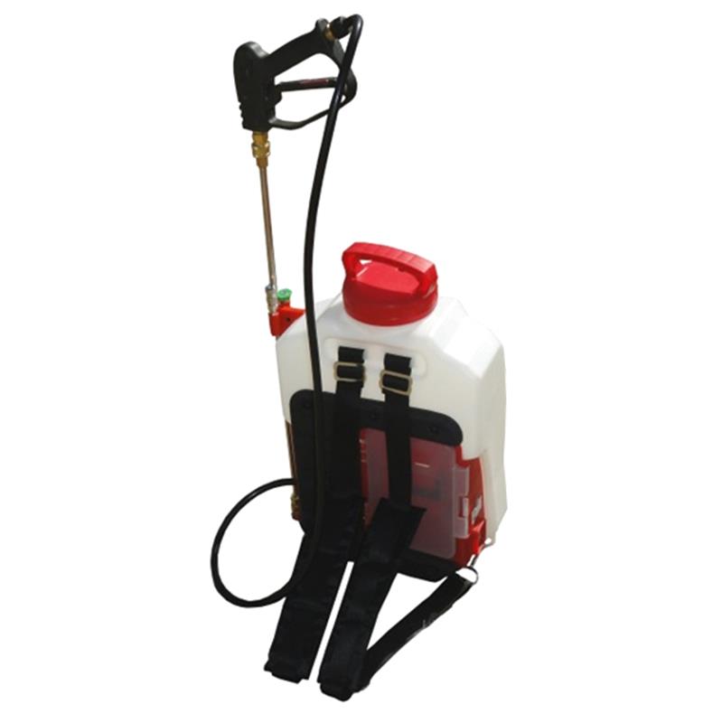 Pulvérisateur électrique à dos DORSAL SPRAYER de 15 litres avec batterie Lithium-Ion et lance inox pour le démoussage professionnel.