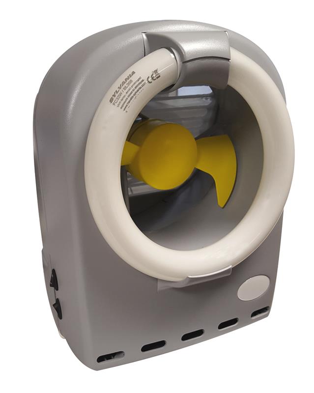 Destructeur d'insectes par aspiration INSECTIVOR 2 vitesses avec tube 32W pour commerces.