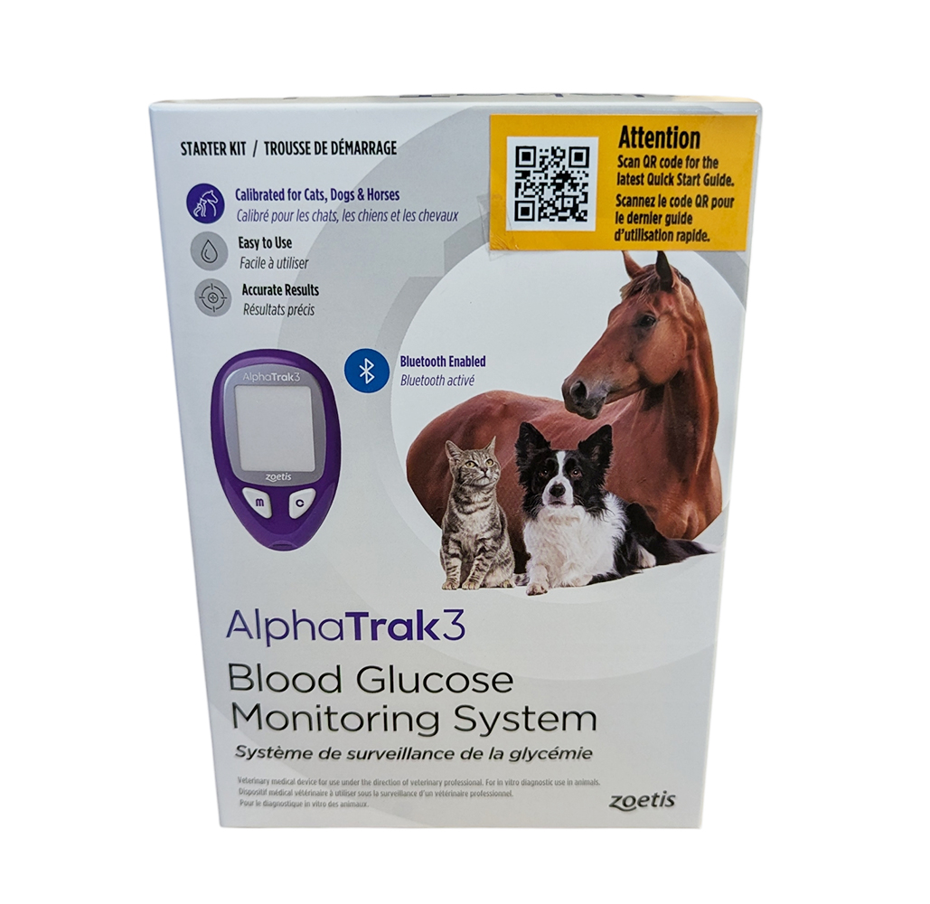 AlphaTRAK 3 Glucomètre Zoetis – appareil de mesure de la glycémie pour chien et chat