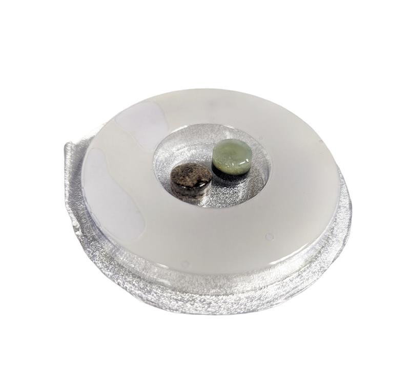 Boîte blanche de 5 pièges réutilisables X-Lure MST Russell IPM avec 5 cartouches d'attractifs pour la détection multi-espèces des coléoptères des denrées stockées.