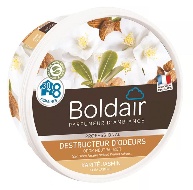 Boldair Gel Karité Monoï destructeur d’odeurs 300g