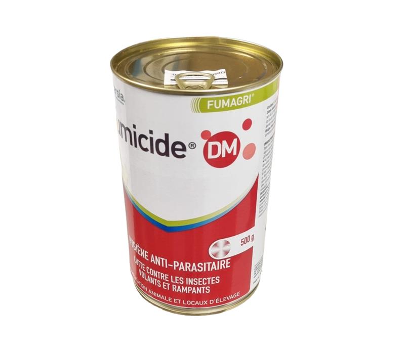 Fumigène insecticide Fumicide DM 500g Kersia Fumagri pour désinsectisation professionnelle en élevage et cave