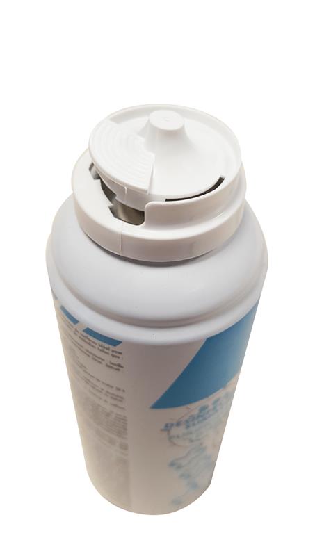 Aérosol de 150 ml Désodor Fogger purificateur d'air et désinfectant de surfaces, actif sur Coronavirus et H1N1, avec logos de normes européennes.