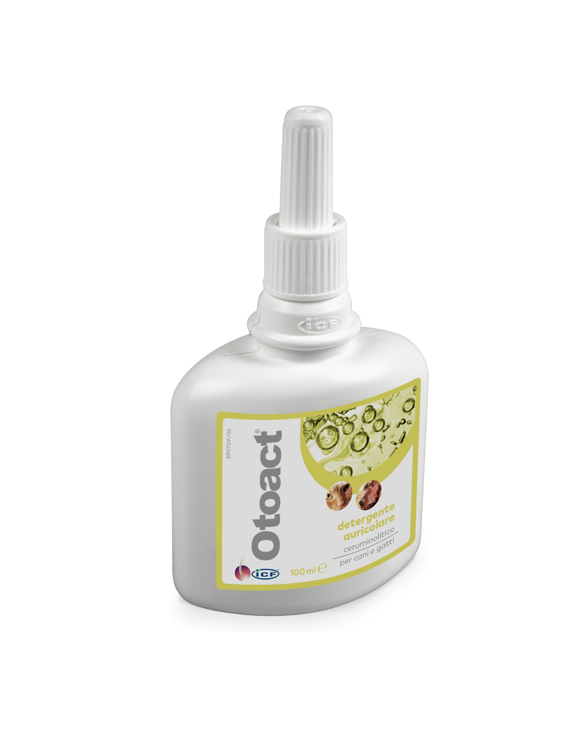 Otoact 100 ml nettoyant auriculaire pour chiens et chats – élimine le cérumen et prévient les otites