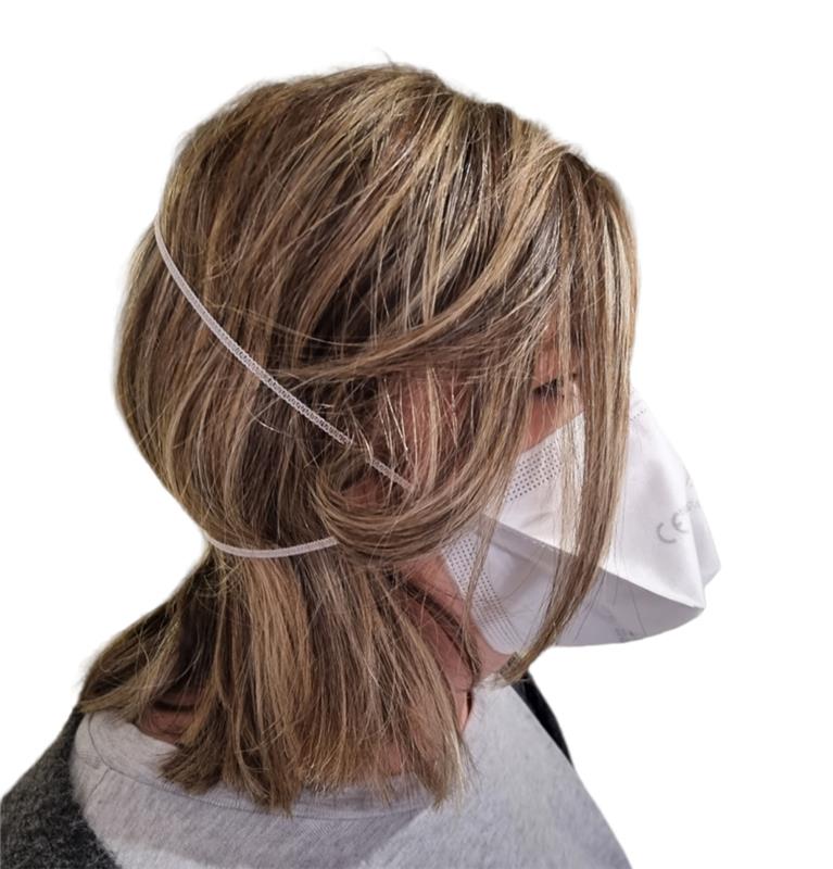 Boîte de masques FFP2 fabrication française La Coop des Masques, protection respiratoire.