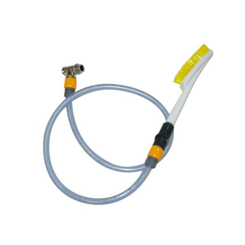 Brosse manuelle à circulation d'eau pour lave-bottes ECODIS.