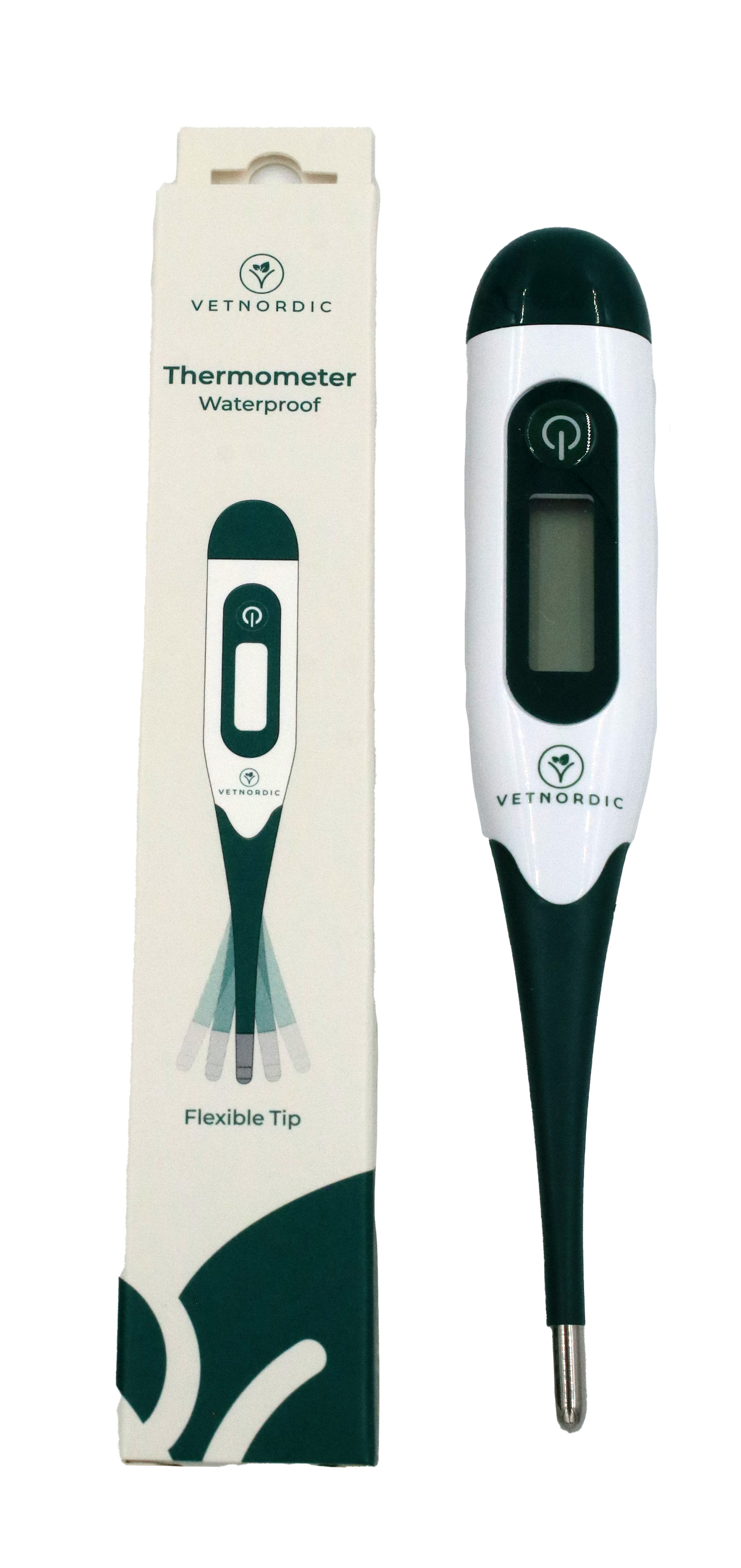 Thermomètre digital VetNordic avec embout souple (Flexible Tip)