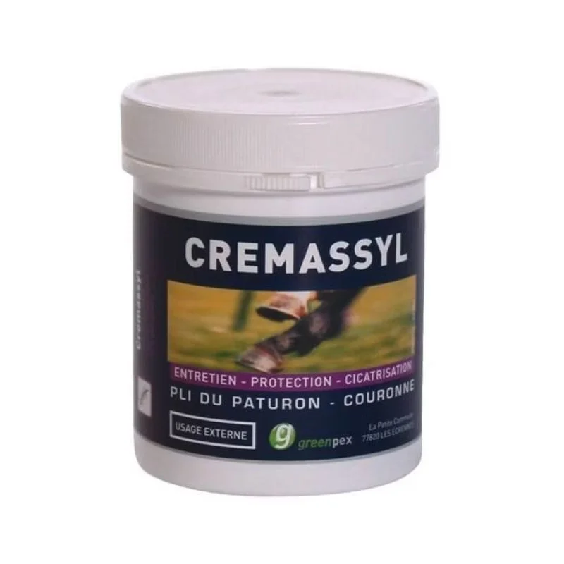 Pot Cremassyl Greenpex 1L crème soin gale de boue cheval grand format.