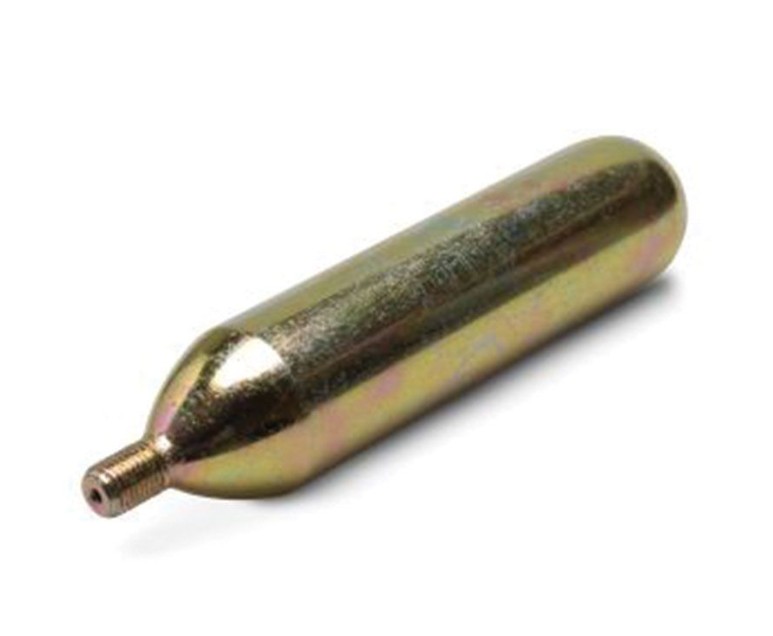 Cartouche de CO2 en acier avec embout fileté de rechange pour le piège automatique Aurotrap Nature Liphatech.