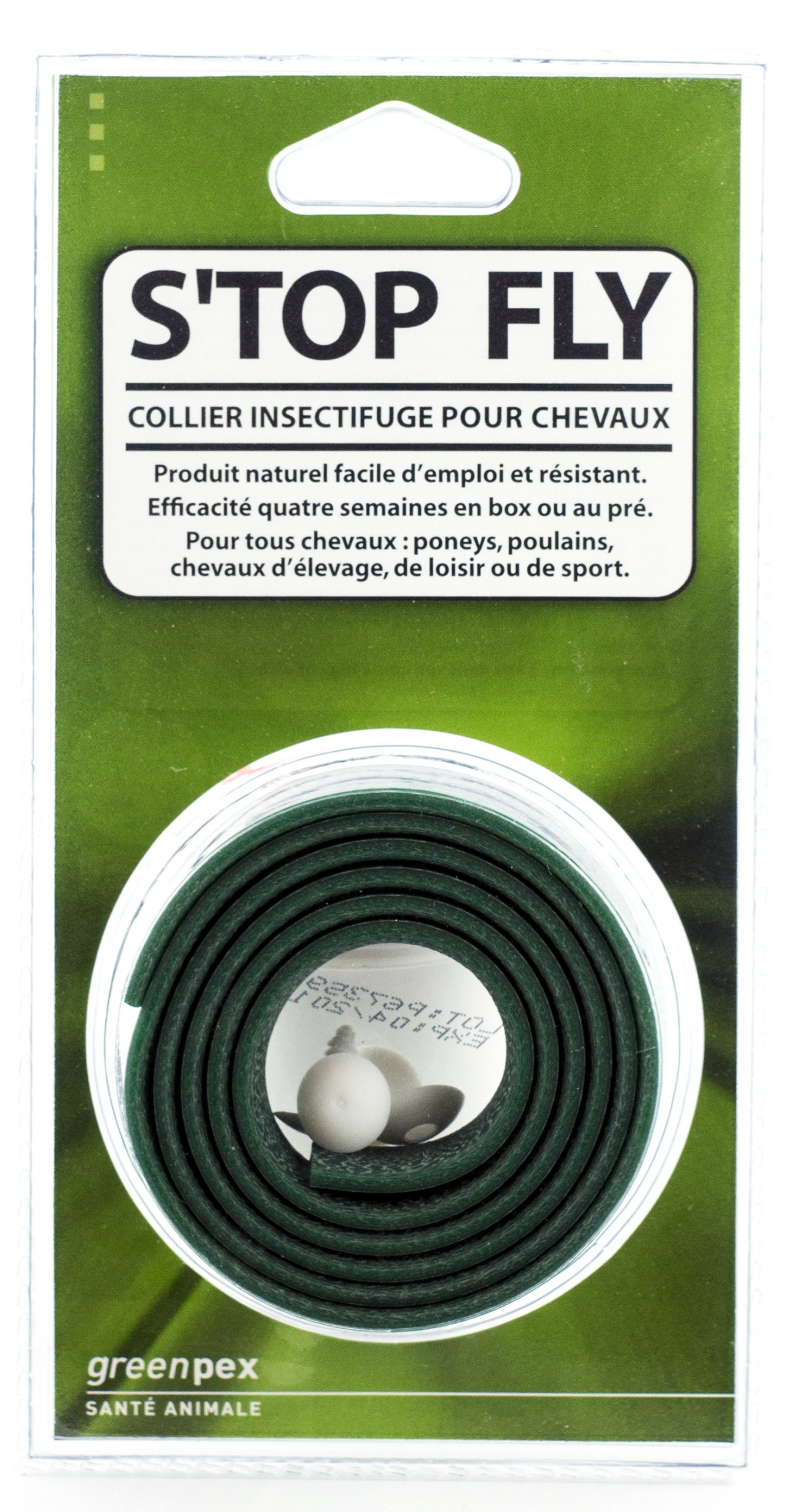 S'TOP FLY Collier Insectifuge pour Chevaux – Protection longue durée naturelle