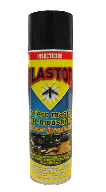 Aérosol insecticide Blastor Barrière Magique anti-moustiques extérieur 500ml.