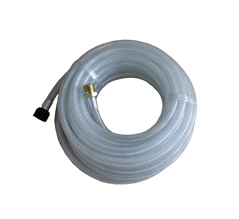 Rallonge de tuyau armé 10 mètres pour pulvérisateur électrique avec raccords laiton.