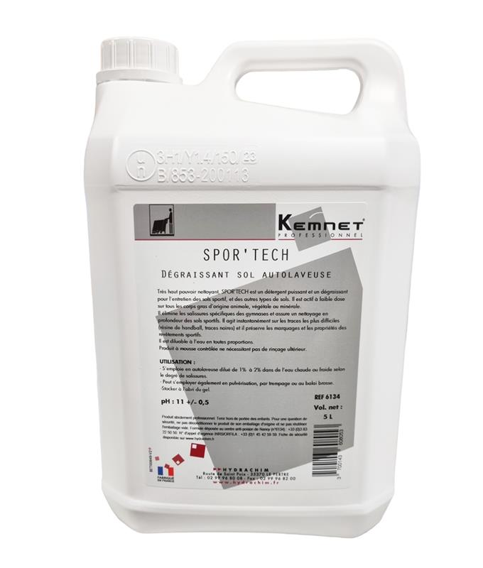 bidon de 5L de nettoyant special salle de sport SPOR'tech