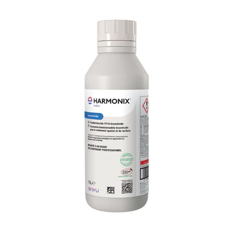 idon 1L HARMONIX InsPyr insecticide professionnel au pyrèthre naturel certifié Ecocert.