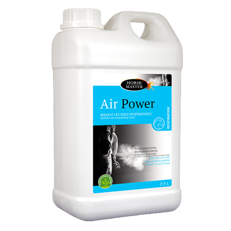 Bidon Air Power Horse Master 2.5L - Sirop toux et confort respiratoire cheval.