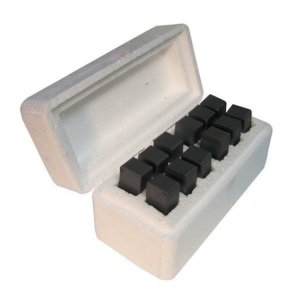 Lot de 12 aimants stomacaux bovins 60 x 20 x 15 mm en ferrite pour retenir les corps étrangers métalliques ingérés