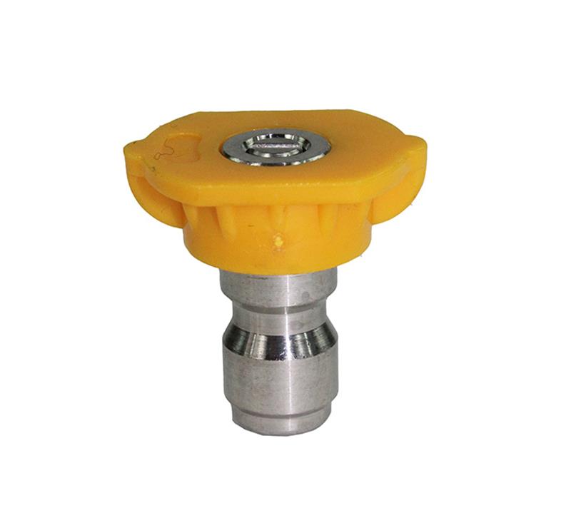 Buse jaune inox à jet plat 15° pour pulvérisateur électrique Prosprayer.