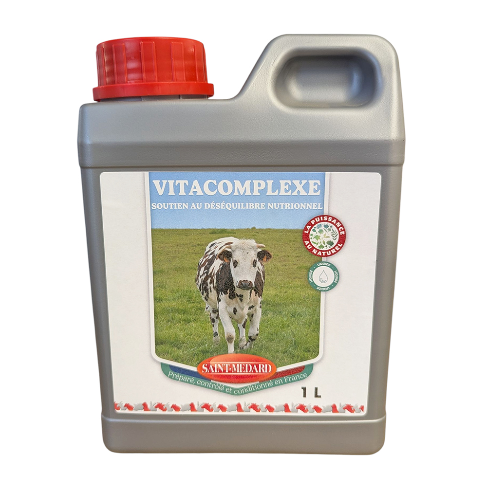 Vitacomplex 1L complément vitaminé multi-espèces.