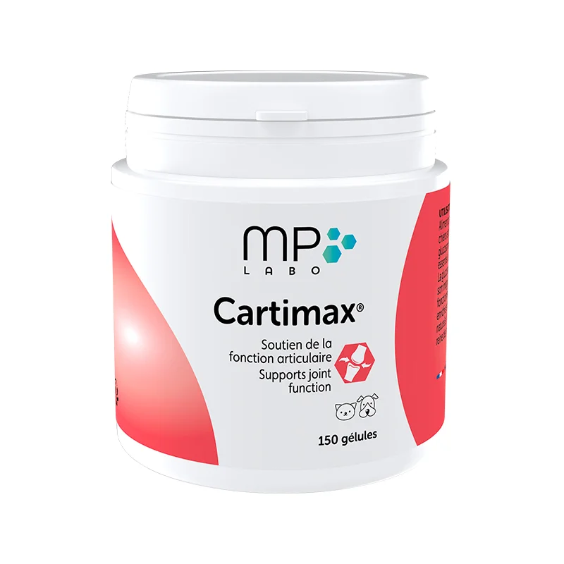 Cartimax MP Labo – complément articulaire pour chien et chat 150 gélules
