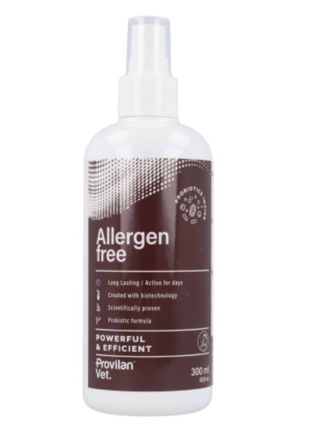 Provilan Vet Allergen Free 300ml – spray naturel anti-allergène aux probiotiques pour maison et animaux