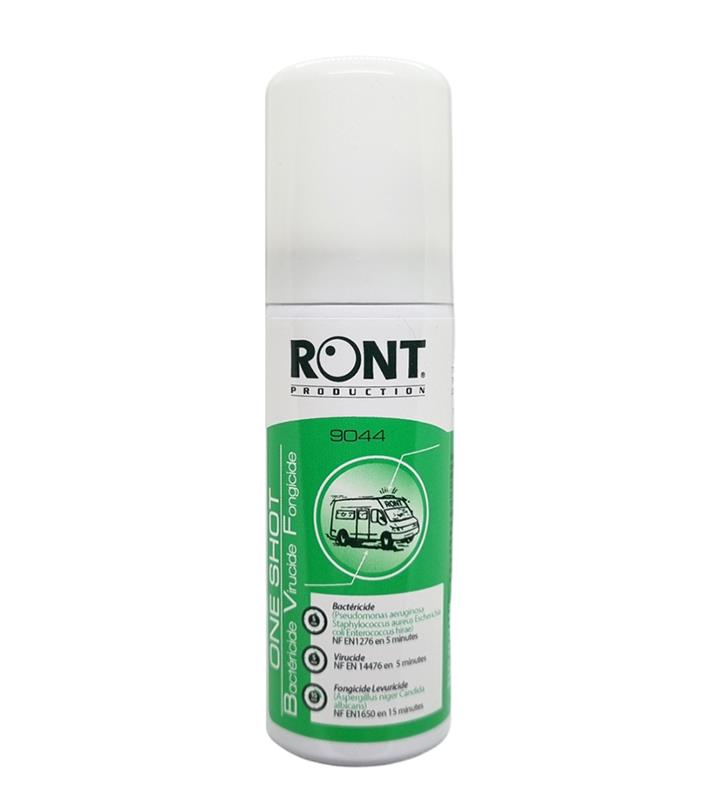 Aérosol One Shot RONT 50ml - Désinfectant virucide pour ambulance et locaux.
