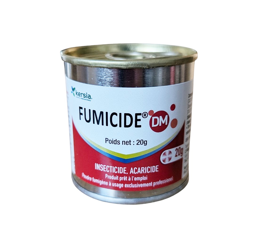 Fumigène insecticide Fumicide DM 20g à la Deltaméthrine pour cave et petit élevage.