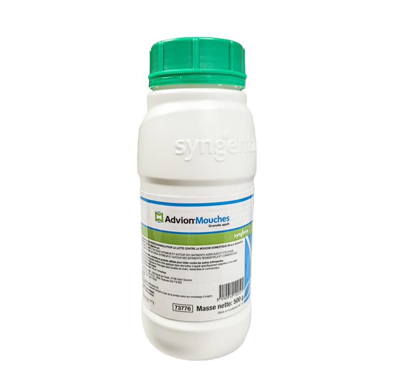 Granulés anti-mouches Advion Syngenta 500g flacon appât.