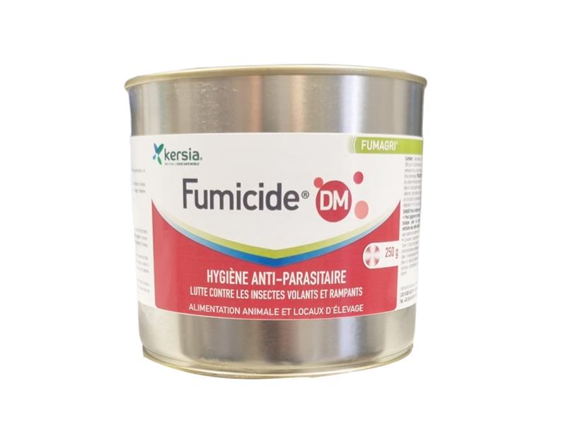 Boîte Fumicide DM 250g Kersia fumigène insecticide deltaméthrine pour élevage et cave.