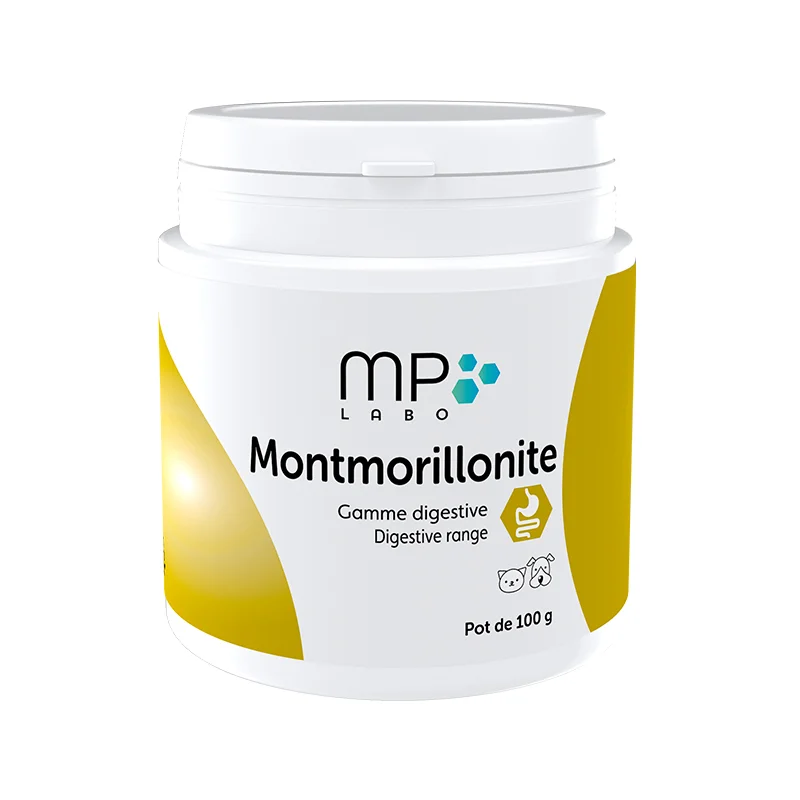 Montmorillonite MP Labo pot 100 g – poudre digestive chien et chat